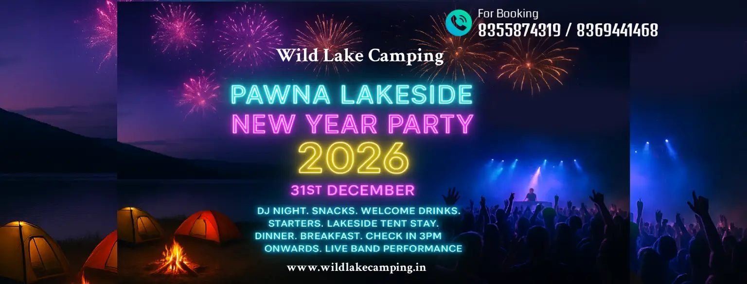 31st December New Year Event at Pawna Lake Camping