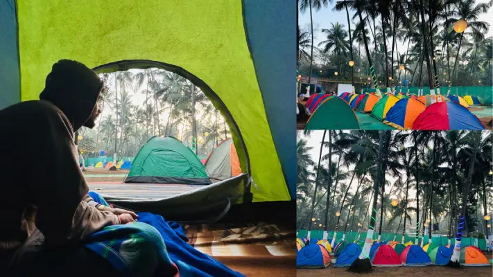 Tennt stay near alibaug revdanda