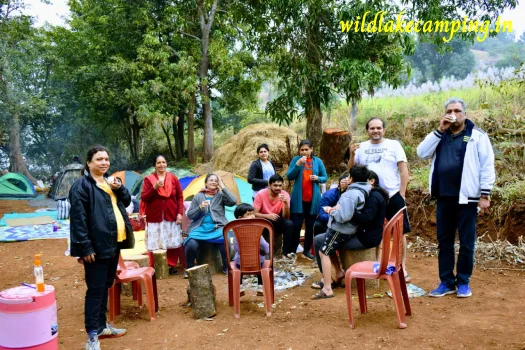 bhandardhara lakeside Camping