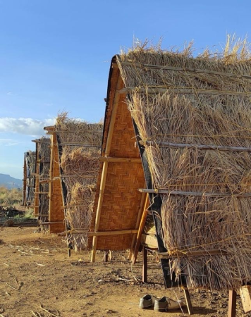 Lakeside Camping bamboo pods