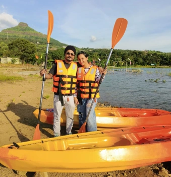 Boating at Pawna Dam