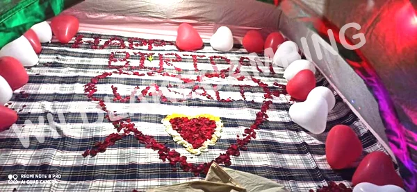 Celebration of special Moments on Campsite Pawna