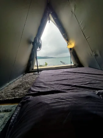 Triangle tent Pawna Lake