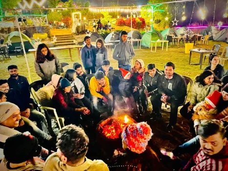 camping near pawna lake for family